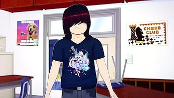 Meru The Succubus Fucks With Three Classmates At School