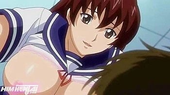 Her breasts are rubbed, her nipples are pinched, and she gives a blow job to the dick of the man she likes.