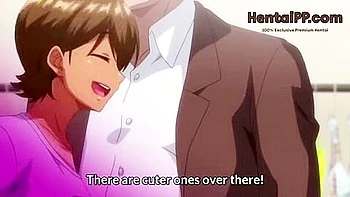 Beautiful girls who are good friends shake the old man's big tits and compete for his cock!