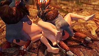 Juicy Curvy Sluts Are Fucked By Two Hard Cocks Of Rieklings 2