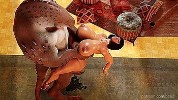 Queen Opala Vs Lizardman