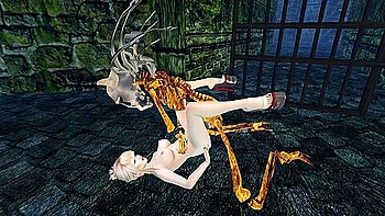 Human Female And Demonic Boner