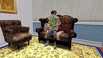 Luck Goes To The Barber To Get His Look Done. Petter Gets Horny When He Sees Lucks New Body