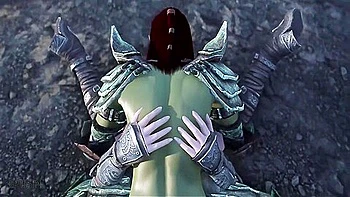 Orc And Nord Warrior Girls Were Fucked By Dragonborn Big Cock 2