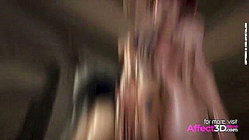 Officer On Dick - 3d Futanari Threesome Animation By Rikolo