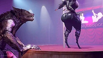 Werewolf Performs Anal On Thicc Warframe Slut