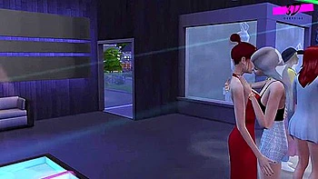 Sims 4 - Night Out With My Step sister