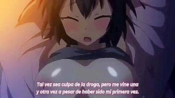 He is attacked and trained by the teacher and swallows to ejaculate in his mouth.