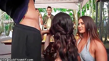 Renfest Role-players Gangbanged By Hot Babes In Historical Costumes