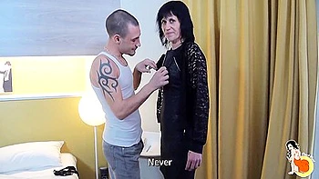 Sexy Skinny Milf Fucked In The Ass