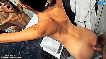 Stepmoms Anal Hole Spasms, Demands Cock And Filling With Cum