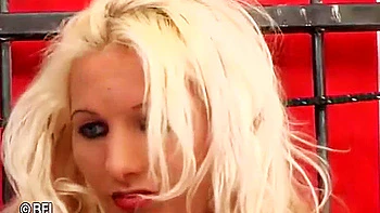 Blonde Gets Her Boobs Waxed And Whipped
