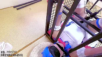 Cosplay Cage Bondage