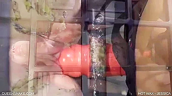 Hot Wax Of Various Colors Going To The Most Tender Of Places