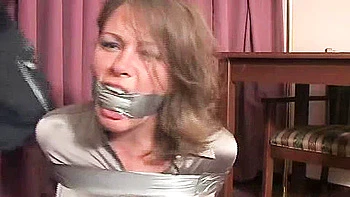 girl gagged for boyfriend owing money