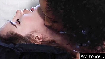 Cute Black Girl Has Spontaneous Lesbian Sex With Hot Neighbor