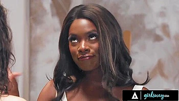 Bickering Painters Ana Foxxx & Bella Rolland Share Petite Model Liz Jordan