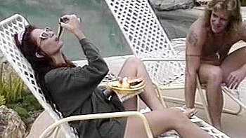 Stunning Outdoor Orgy Action With Superb French Whores