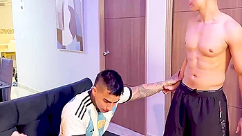 Its Not What You Think Buddy! A Guy Fucks His Best Friends Girlfriend Right Under His Nose