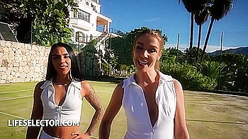 A Raunchy Threeway With Your Hot Students 18+ Alexis And Black - Alexis Crystal And Black Angel