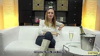 Belle Claire At Czech Porn Casting