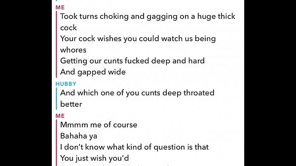 Sexting and Cuckolding Husband on Snap chat