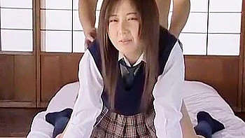 Fabulous Japanese chick Chisato Hirayama in Horny Girlfriend JAV scene