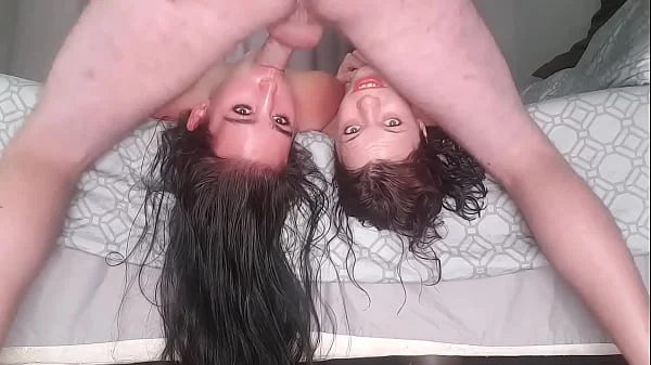 two girls get facefucked