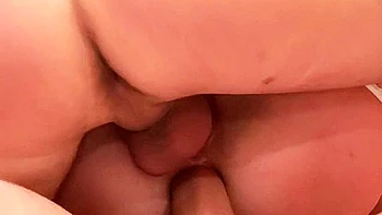 Hot Brunette Is Down To Swallow After Getting Double Penetrated