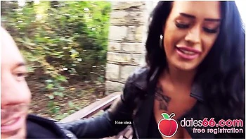 Hot German Brunettes Picked Up And Fucked In Public - Sidney Dark And Zara Mendez