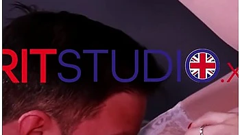 Petite Redhead Nurse Gets Her Tight Little Pussy Gets Eaten Before Sucking Her Patients Hard Cock