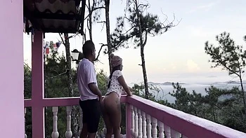 Having Orgasm With The View