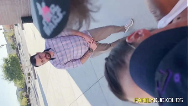 bull step sons put wimpy step dad into cuckold and fuck step mom McKenzie Lee