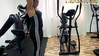 Technician Fucks An Athlete In The Gym