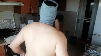 Sexy Amateur Couple Having Fun In The Kitchen. Sexy Stepmom Has Breakfast In The Bedroom, Hairy Pussy, Big Tits, Big Ass