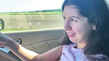 Washing My Windshield With Her Pee