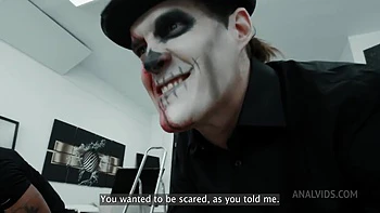 Halloween Party goes wrong 6on1, Emily Belle, ATM, Balls Deep