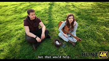 HUNT4K. Giving my slutty pussy to become a superstar