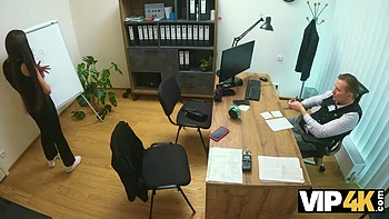 LOAN4K. Little hole was destroyed on the tabletop