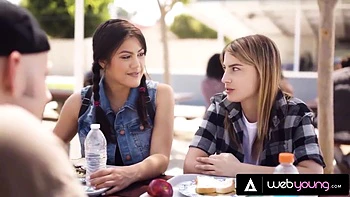 Conflicted Teen 18+ Kristen Scott Discovers Her Sexuality With Bestie Kendra Spade