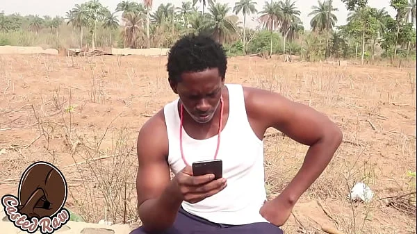 NAIJA PORN : my Landlord made me fuck her big boobs and wet pussy outdoor