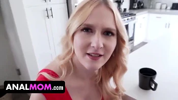 Curvy Stepmommy Audrey Madison Gets Anal Toys From Her Stepson For Her Birthday