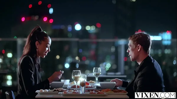 VIXEN Stunning Alexis has passionate first date with Oliver