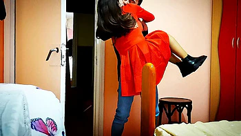 Amateur Teen Couple Gentle Love Making - Petite Teen Fucked Hard with Cumshot