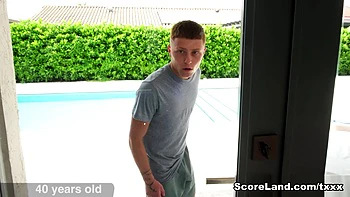 40-year-old Sierra fucks a 21-year-old peeper - Sierra and Parker Sims - Granny Loves Young Cock