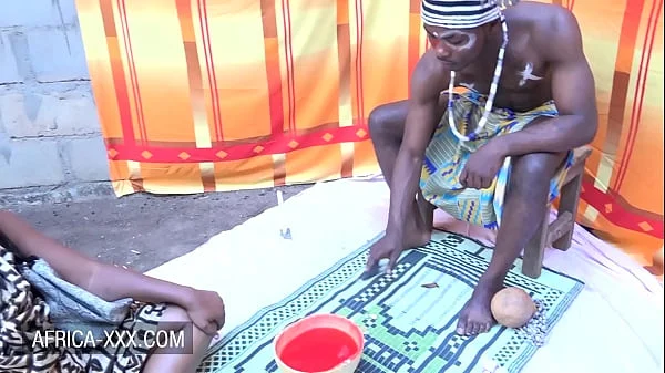 Ebony girl visits an orgasm doctor