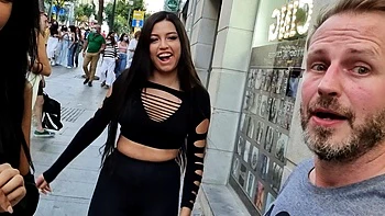 Hot Trio For Lost Tourist With Asia Vargas And Camila Palmer