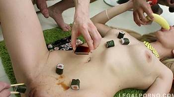 Karina Grand assfucked again & double anal (DAP) SZ1287