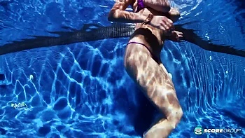 Big Tit Skinny Dip: Lana Ivans & Valory Irene - Valory Irene - Scoreland