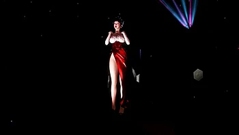 Big Boobs Asian MILF Naked Her Big Boobs and Butts Dance for You